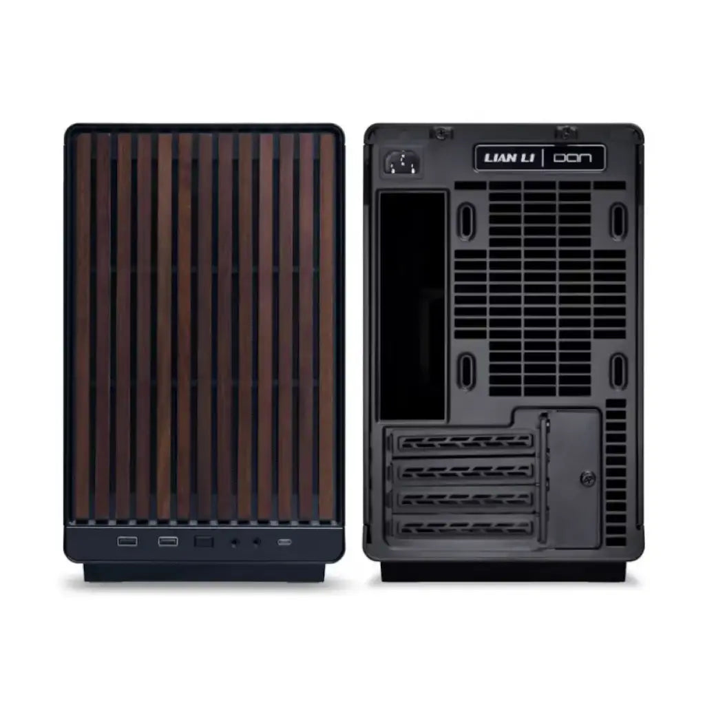 Lian Li G99-A3X-WD-IN A3 M‑ATX Cabinet Black Wood Edition 415mm GPU Support-tpstech.in