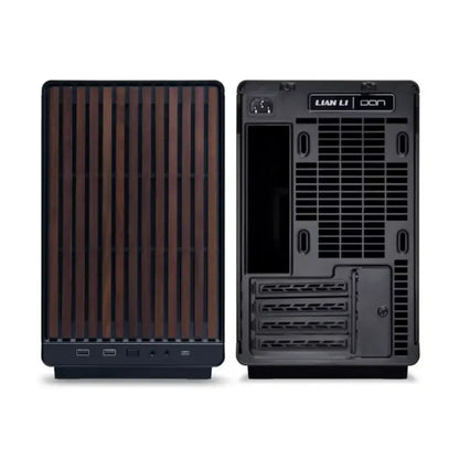 Lian Li G99-A3X-WD-IN A3 M‑ATX Cabinet Black Wood Edition 415mm GPU Support-tpstech.in