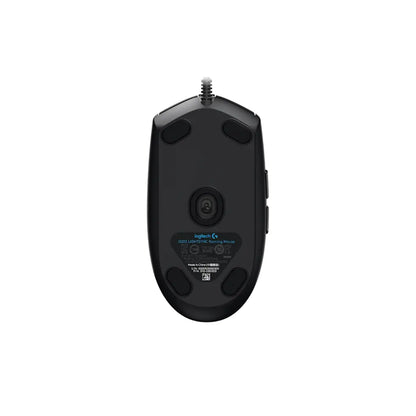 Logitech G203 LIGHTSYNC RGB Wired Gaming Mouse - Black-tpstech.in