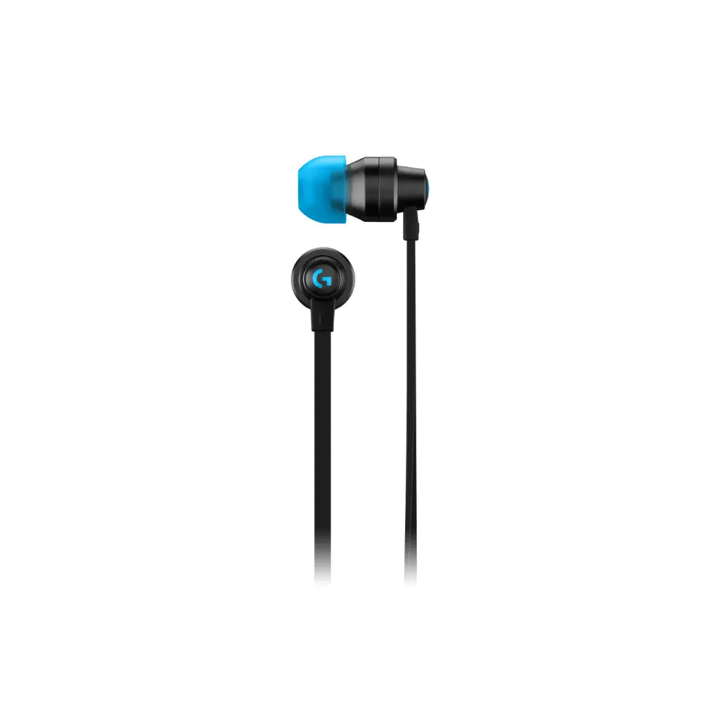 Logitech G333 Wired Gaming Earphones with Dual Drivers & In-Line Mic Black-tpstech.in