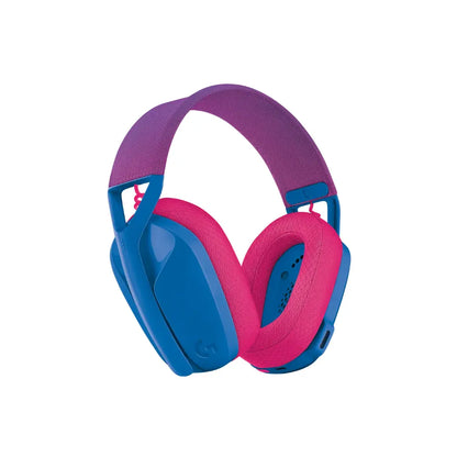 Logitech G435 LIGHTSPEED Wireless & Bluetooth Gaming Headset 18-Hour Battery Life- Blue & Raspberry-tpstech.in