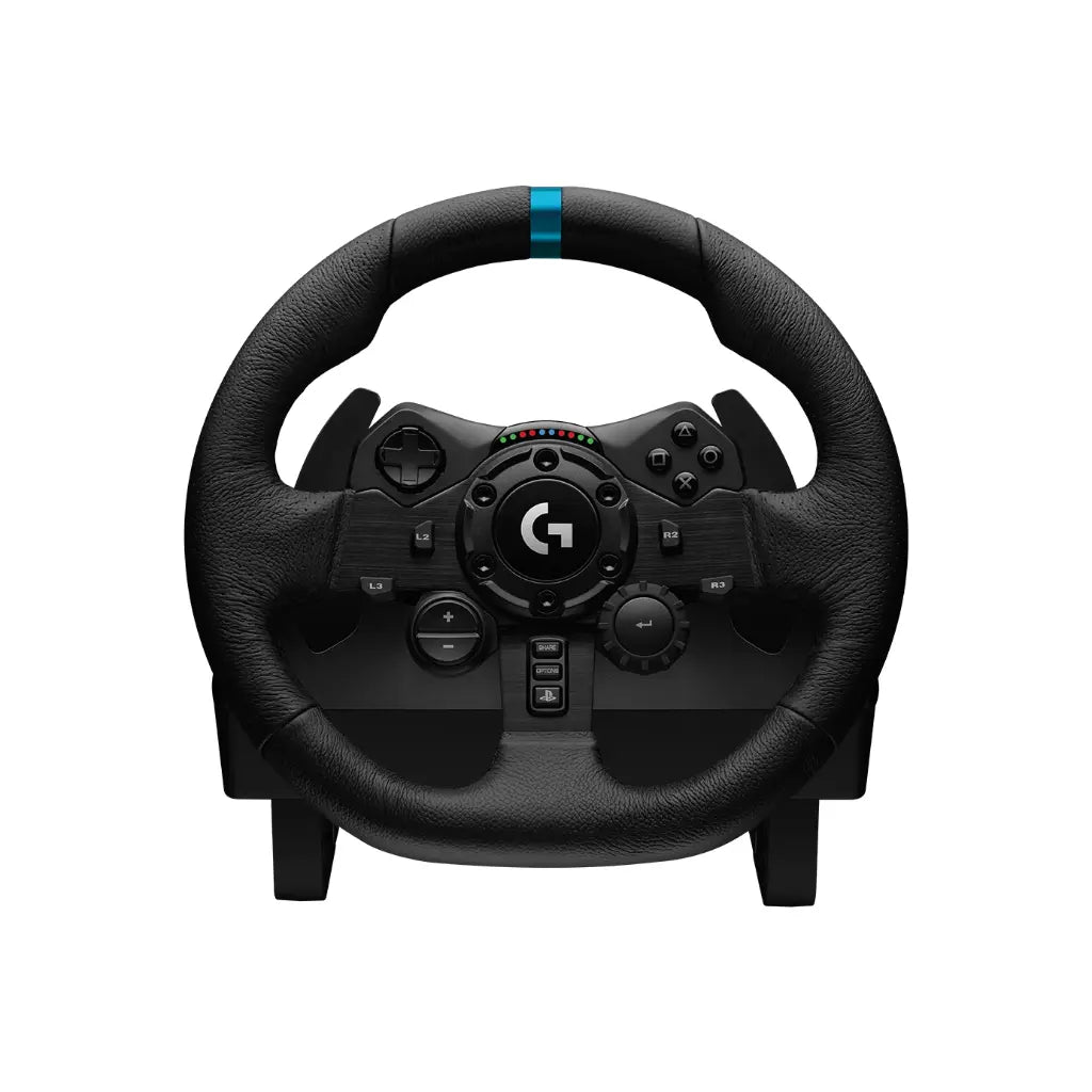 Logitech G923 TRUEFORCE Sim Racing Wheel with Pedals for PC PS5 PS4 Xbox Series X|S & Xbox One-tpstech.in