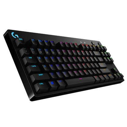 Logitech G PRO Tenkeyless Mechanical Gaming Keyboard with GX Blue Clicky Switches LIGHTSYNC RGB-tpstech.in