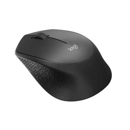 Logitech M330 Silent Plus Wireless Mouse with SilentTouch Technology  USB Receiver Black-tpstech.in