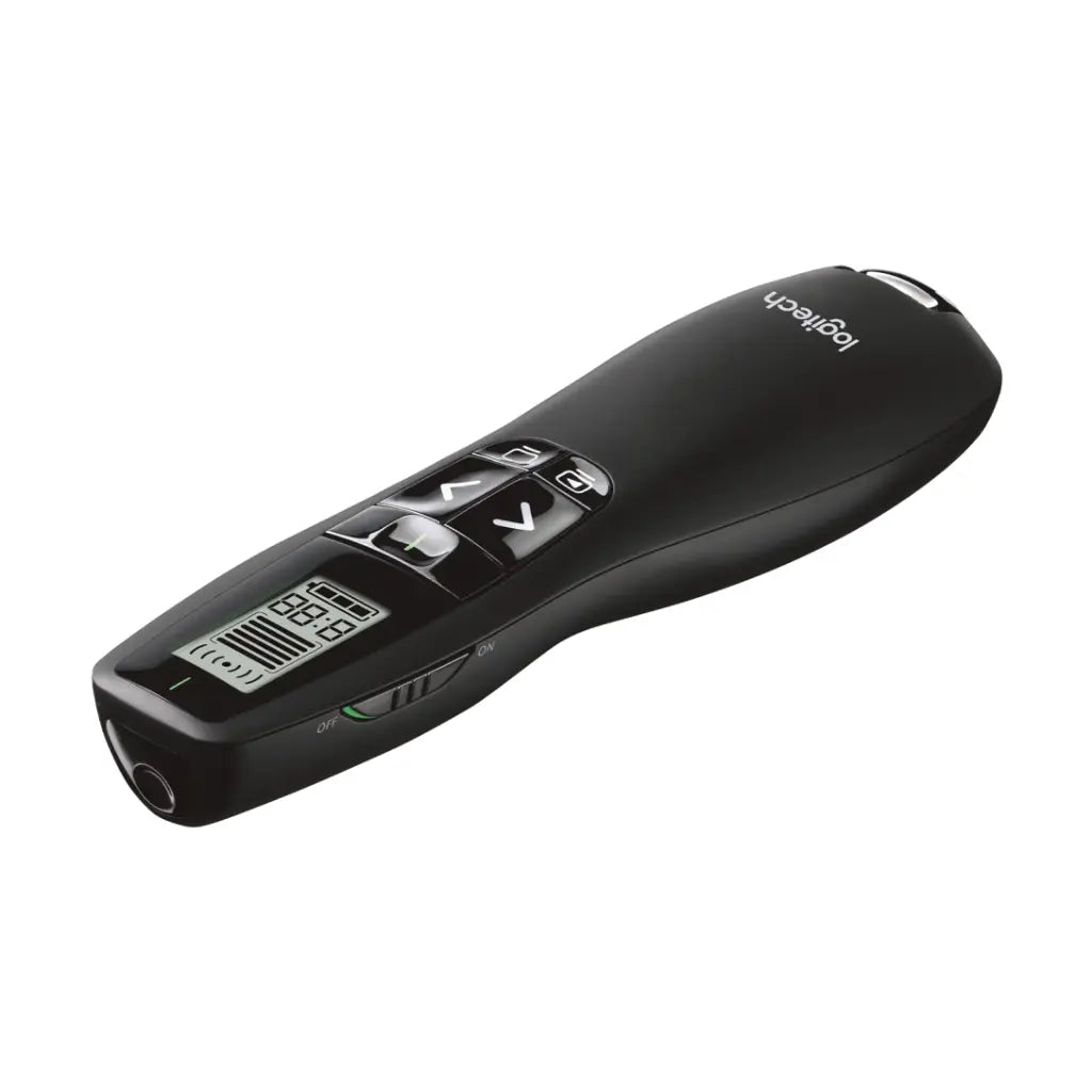 Logitech R800 Professional Wireless Laser Presentation Remote 30m Range Green Laser Pointer-tpstech.in