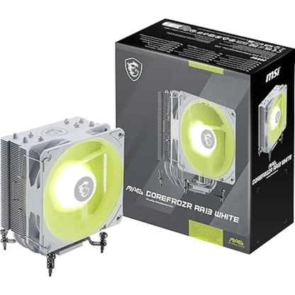 MSI MAG COREFROZR AA13 ARGB 120mm CPU Air Cooler - White