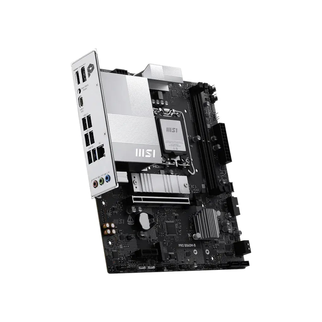 MSI PRO B860M-B B860 LGA1851 mATX DDR5 Motherboard-tpstech.in