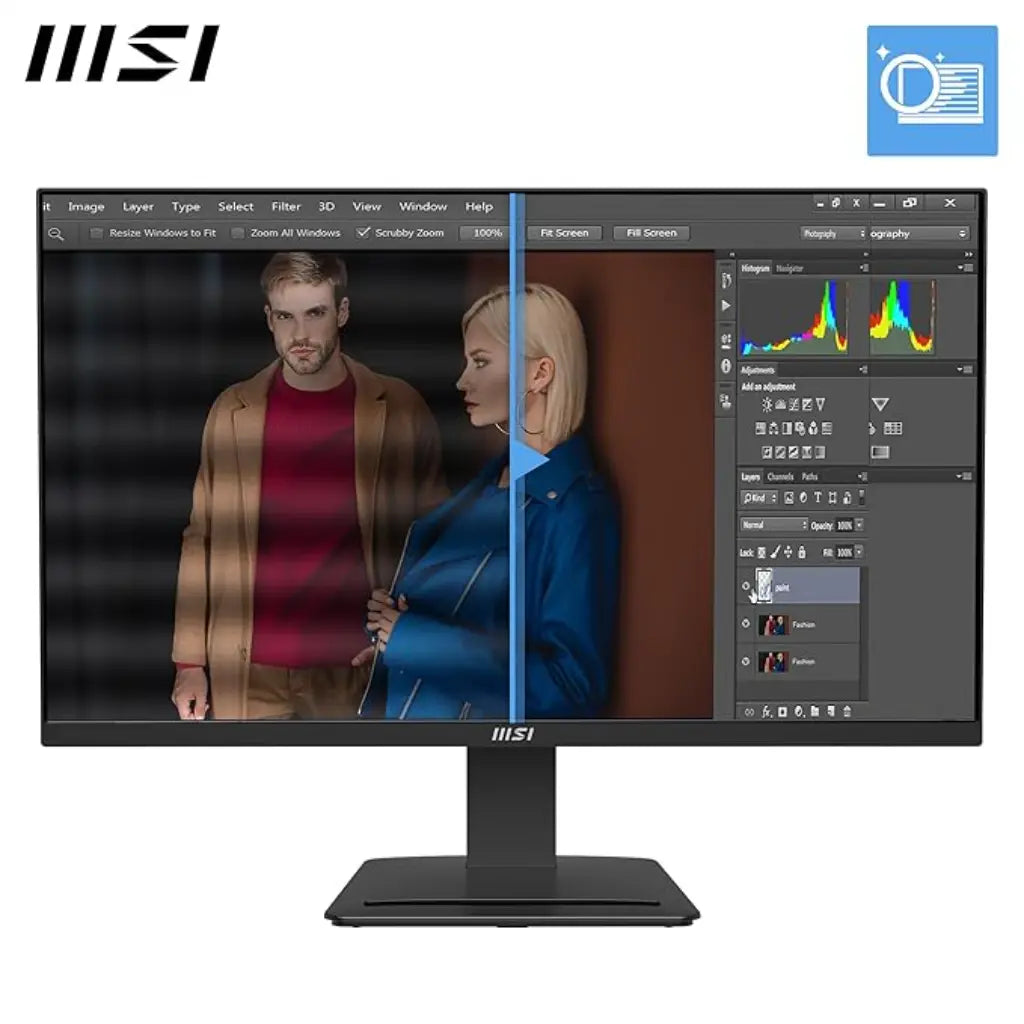 MSI PRO MP273 E14A 144Hz 27" IPS Full HD Monitor with HDR AMD FreeSync-tpstech.in
