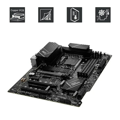 MSI PRO Z790-P WIFI 6E Intel Z790 LGA1700 DDR4 ATX Motherboard-tpstech.in