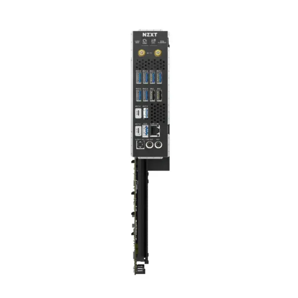 NZXT N9‑X87XT‑B1 AMD X870E ATX DDR5 Gaming Motherboard with Wi‑Fi 7 Full Cover RGB-tpstech.in