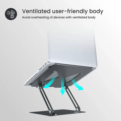 Portronics My Buddy K7 POR 1826 Adjustable Laptop Stand up to 17 Inch-tpstech.in