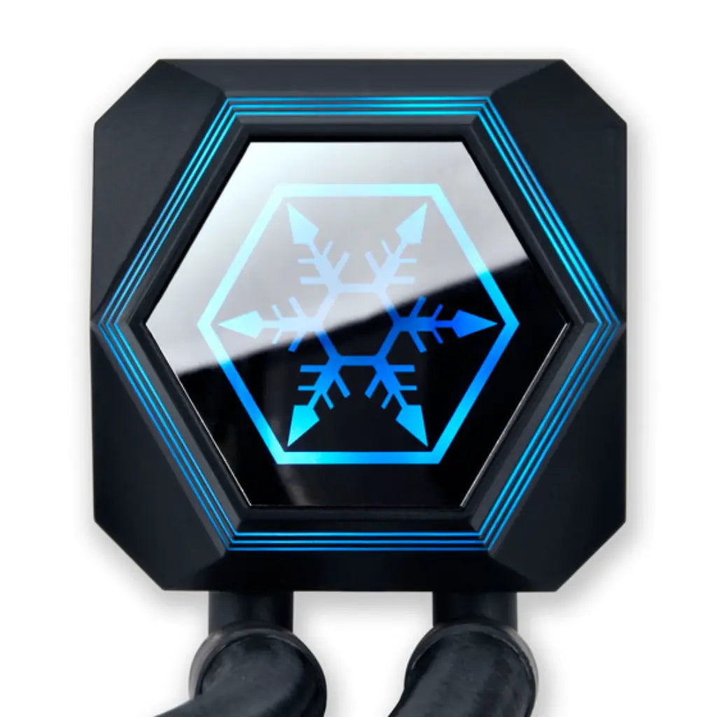 SilverStone Permafrost PF360 ARGB V2 360mm AIO Liquid CPU Cooler with Addressable RGB-tpstech.in