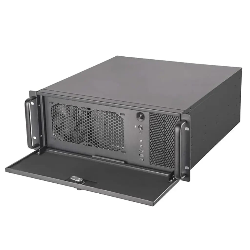 SilverStone RM42‑502 4U Rackmount Server Compyer Case with Liquid Cooling Ready (240 mm)-tpstech.in