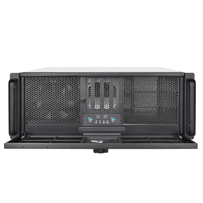SilverStone SST‑RM400 4U Rackmount Server Chassis Supports SSI‑CEB/ATX/mATX/mITX-tpstech.in