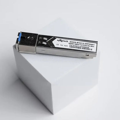 Syrotech EPON SFP Transceiver Module 1.25Gbps SC UPC 20Km 9dB-tpstech.in