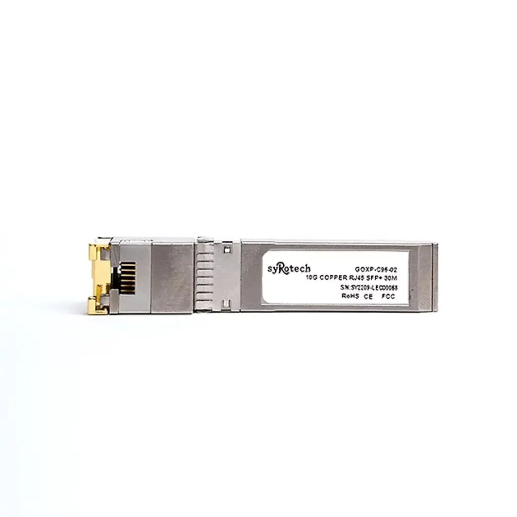Syrotech GOXP C96 02 10GBASE T Copper SFP+ Transceiver Module-tpstech.in
