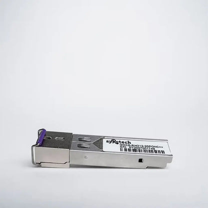 Syrotech GOXS BI4312 20PONC+++ GPON SFP Module SC Connector 1490nm Tx 1310nm Rx 20km C+++-tpstech.in