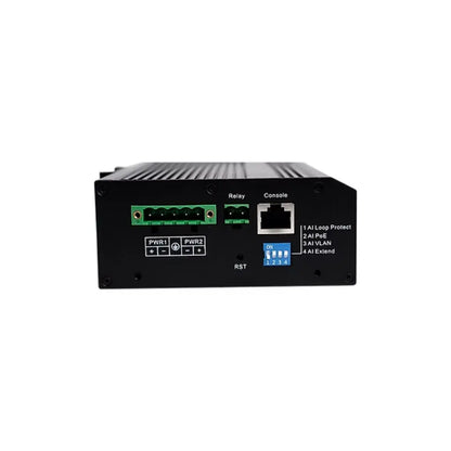 Syrotech SY-4000P-2S-IND Industrial Gigabit PoE Switch with 4 PoE Ports-tpstech.in