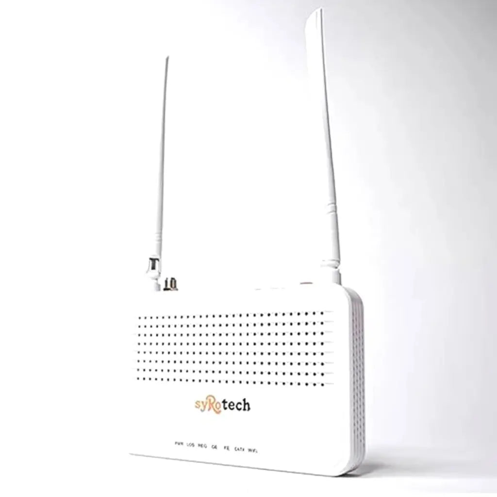 Syrotech SY-GPON-1100-WDONT 1GE+1FE Single Band ONT WiFi Router-tpstech.in