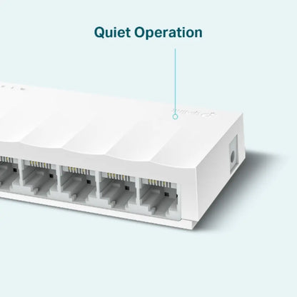 TP-Link LS1008 8-Port 10/100Mbps Desktop Network Switch-tpstech.in