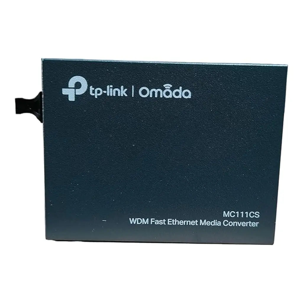 TP-Link Omada MC111CS 10/100Mbps WDM Media Converter Single-Mode Fiber SC Connector -tpstech.in