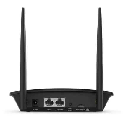 TP-Link TL-MR100 300Mbps Wireless N 4G LTE Router with SIM Slot & Dual Antennas-tpstech.in