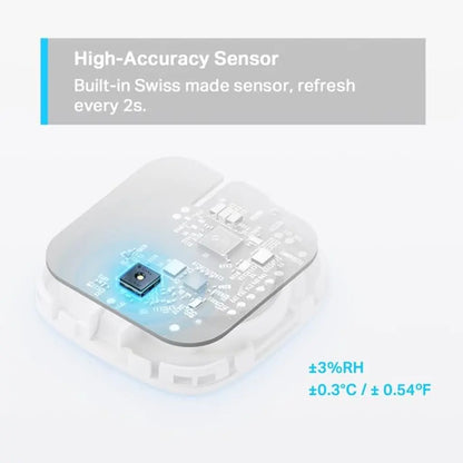 TP-Link Tapo T310 Smart Temperature & Humidity Sensor High Accuracy 2-Year Data Storage Hub Required-tpstech.in