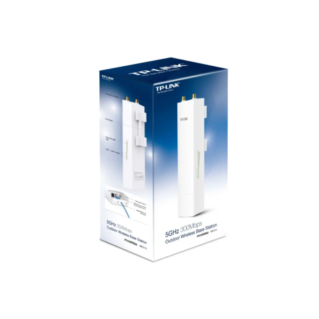 TP-Link WBS510 5GHz 300Mbps Outdoor Wireless Base Station with MAXtream TDMA & PoE Support-tpstech.in