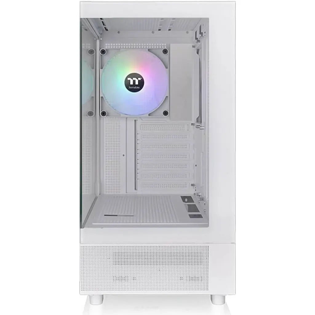 Thermaltake View 270 TG ARGB Mid Tower Tempered Glass Computer Case - Snow White-tpstech.in