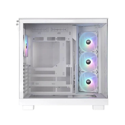 Thermaltake View 380 XL TG ARGB Snow Mid Tower Computer Case-tpstech.in