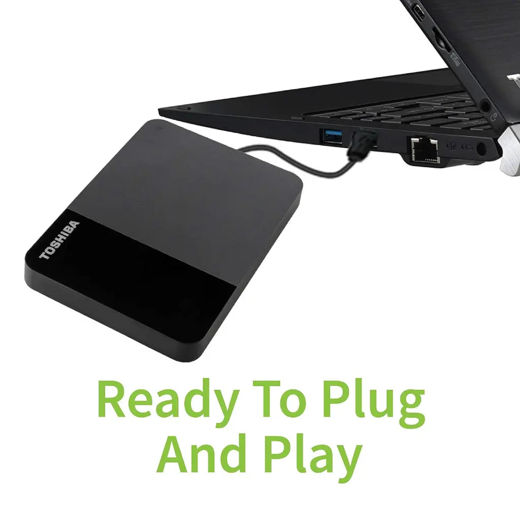 Toshiba Canvio Ready 1TB Portable External Hard Drive with USB 3.2 Gen 1-tpstech.in