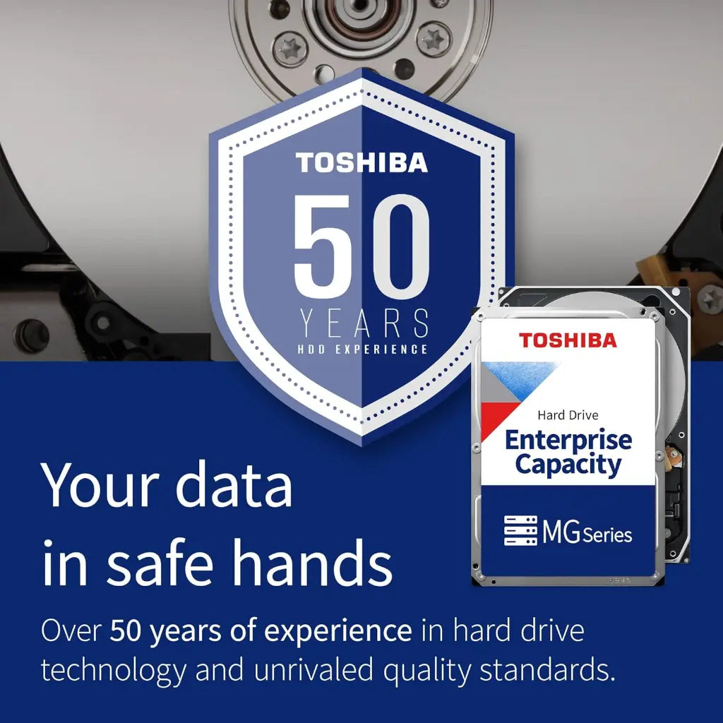 Toshiba  MG10AFA22TE 22TB 3.5-Inch SATA 7200RPM Enterprise HDD-tpstech.in