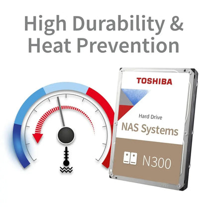 Toshiba N300 22TB NAS Internal HDD with 7200 RPM SATA 6Gb/s 512MB Cache CMR-tpstech.in