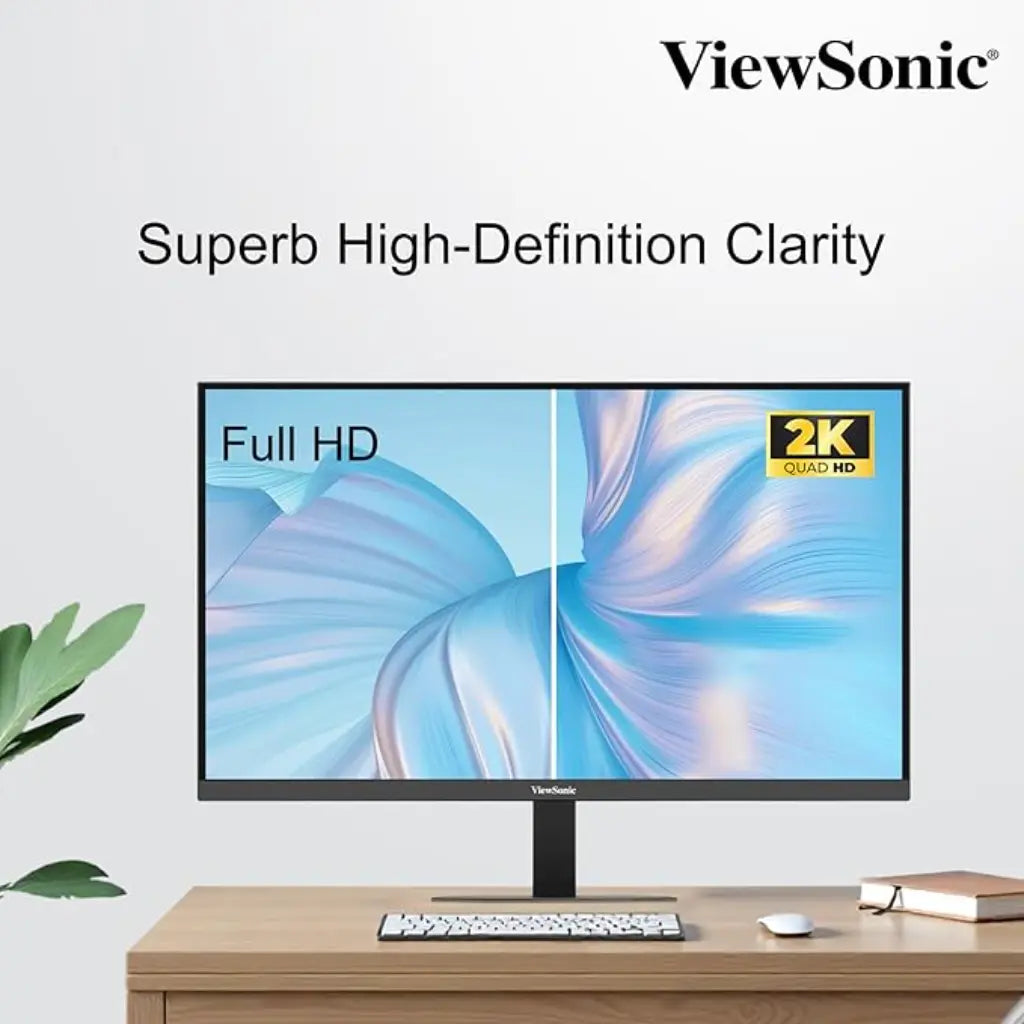 ViewSonic  27″ 100 Hz 1 ms 2K QHD Monitor with Built-in Speakers-tpstech.in