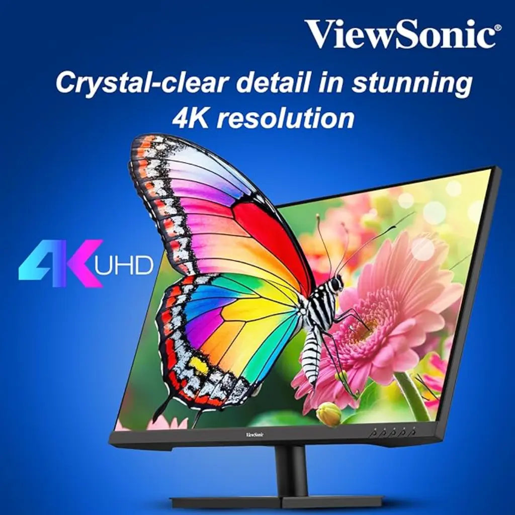 ViewSonic 32″ 4K UHD VA Monitor HDR10 Built‑in Speakers-tpstech.in