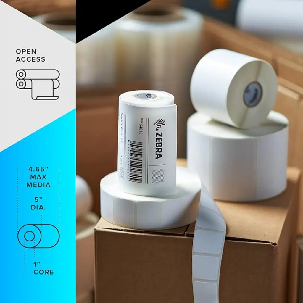 Zebra ZD421 Direct Thermal Desktop Label Printer 300 DPI USB Ethernet Bluetooth-tpstech.in