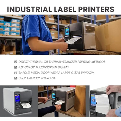 Zebra ZT231 Thermal Shipping Label Printer USB/Bluetooth/Wi-Fi Connectivity-tpstech.in