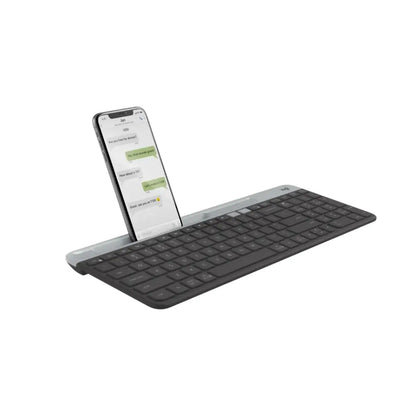 Logitech K580 Ultra Slim Multi-Device Wireless Quiet Keyboard - Graphite