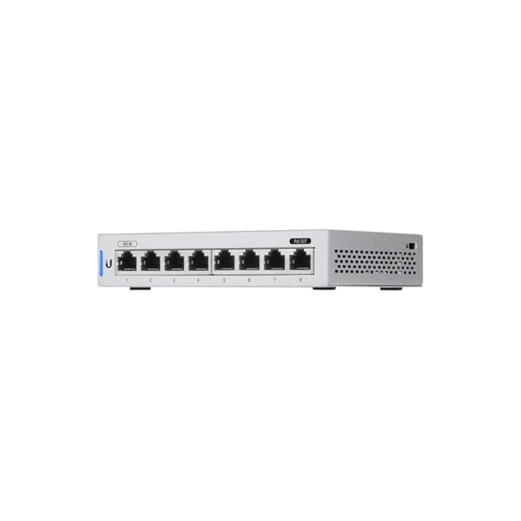 Ubiquiti US-8 Managed Gigabit Switch with 8 Ports and PoE Pass through