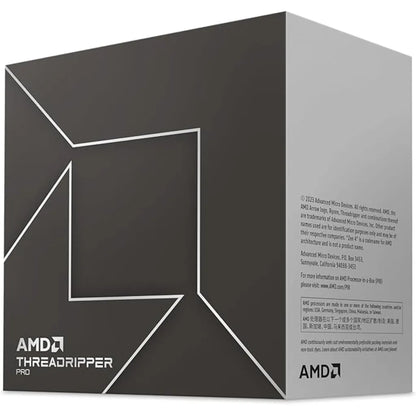 AMD Ryzen Threadripper PRO 7995WX Tray 96 Core, 192 Thread, Zen 4, 5.1 GHz Boost, PCIe 5.0, sWRX9 Workstation Processor