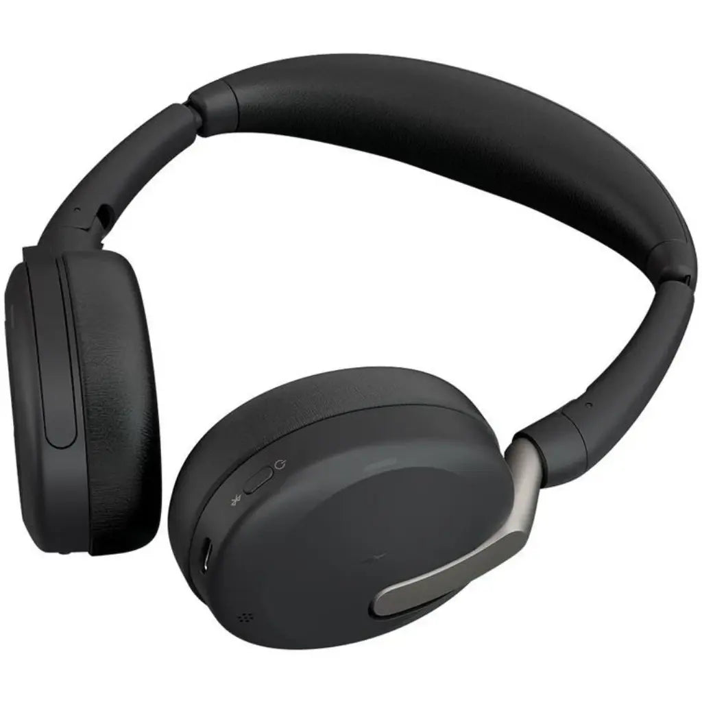 Jabra Evolve2 65 Flex UC Stereo Wireless Headset with Hybrid ANC ClearVoice Mic