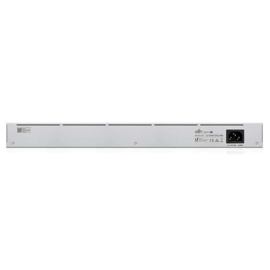 Ubiquiti USW-16-POE 16 Gigabit Ports Layer 2 Managed PoE Switch 42W Fanless Cooling