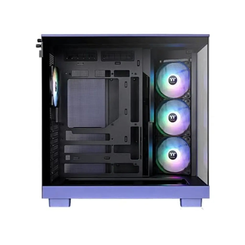 Thermaltake View 380 XL TG ARGB Mid Tower Tempered Glass Computer Case - Future Dusk
