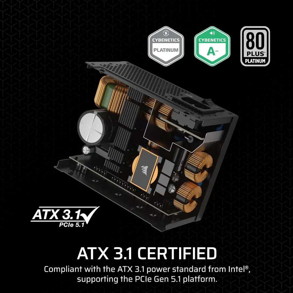 Corsair SF850 850W 80 Plus Platinum Fully Modular SFX Power Supply