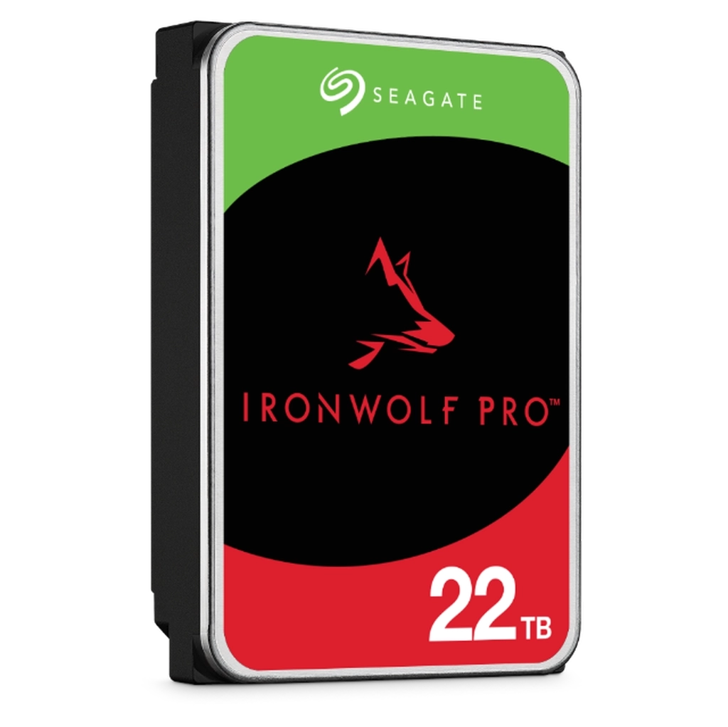 Seagate IronWolf Pro 22TB 3.5" 7200 RPM Enterprise NAS Internal Hard Disk Drive