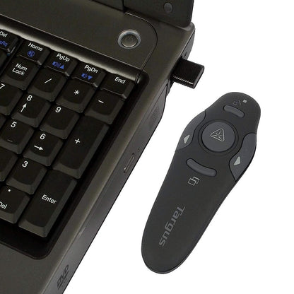 Targus AMP16AP P16 Wireless USB Presenter with Laser Pointer (Black)