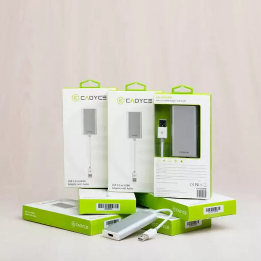 Cadyce CA-U2HDMI USB 2.0 to HDMI Adapter with Audio Full HD 1080p