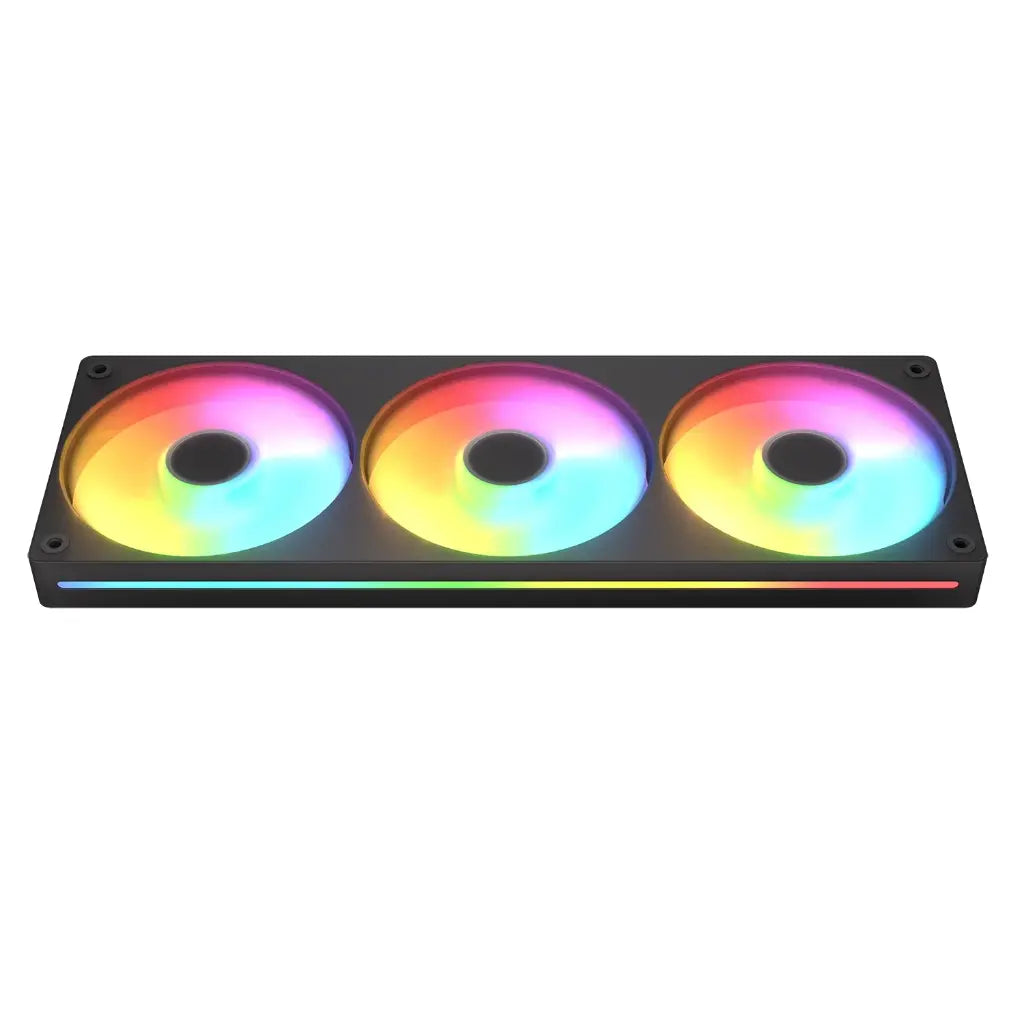 Cougar Poseidon Vistek Pro ARGB 360mm Liquid Cooler with 3.95 Inch IPS LCD Display - Black