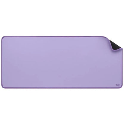 Logitech Desk Mat Studio Series Spill Resistant Anti Slip Soft Fabric Surface - Lavender