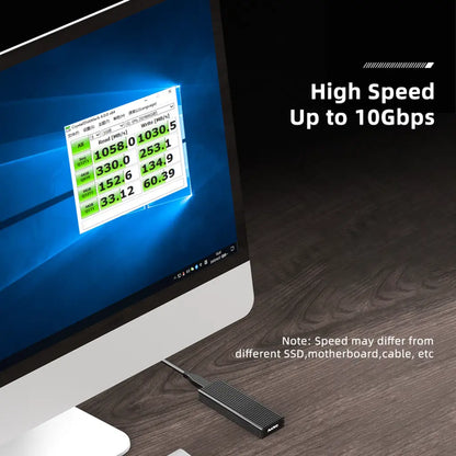MAIWO K1687P2 USB 3.2 Gen2 Type-C 10Gbps M.2 NVMe SATA SSD Enclosure